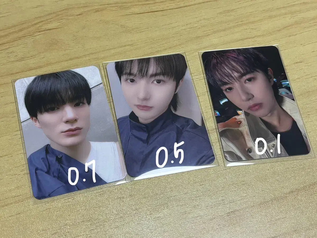 NCT Dream Smoothie jeno renjun soundwave unreleased photocard