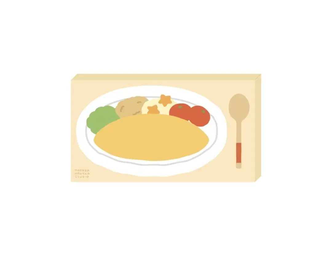 Fukafuka Studio Omurice Memoji Small portion