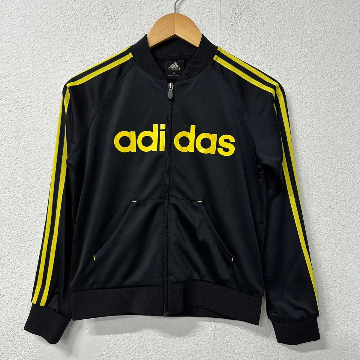 [85] Adidas Spellogo Sideline Tracktop Jersey Jacket 8254