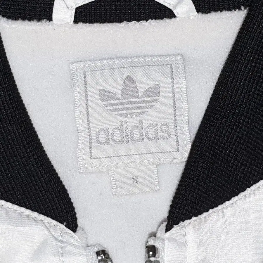 ADIDAS Black-white track zip-up