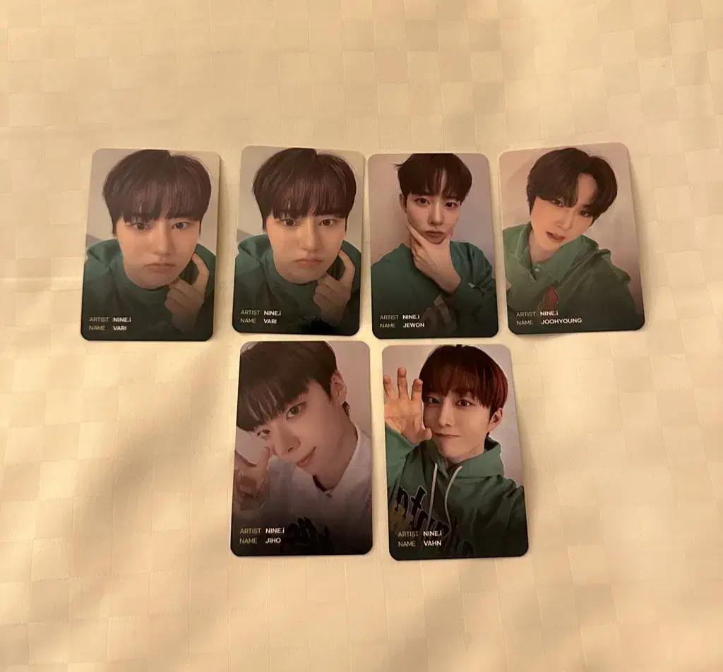 Nine.i release photocard wts