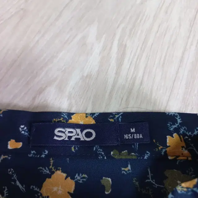 (M)SPAO 춘하용 꽃무늬 원피스