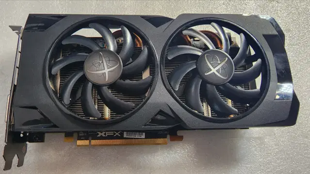 XFX Radeon RX470 4G 판매합니다. (백플레이트)