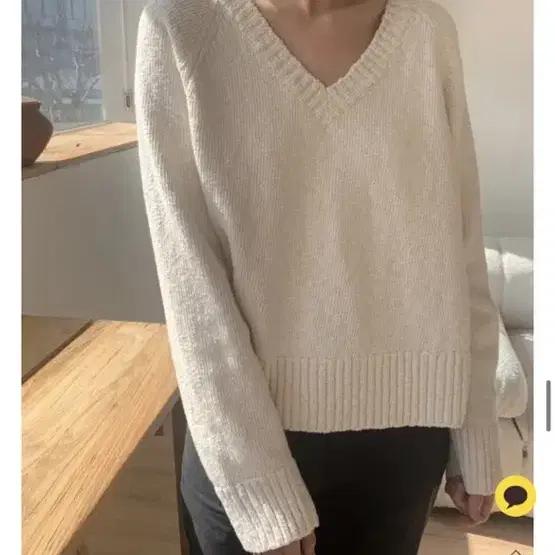 메이세븐 란도네 Cotton V knit