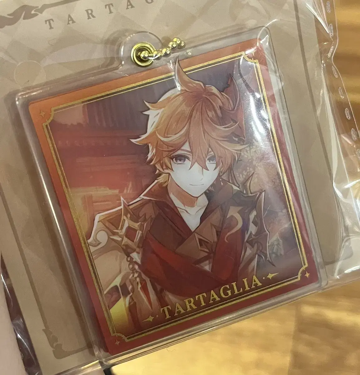 (Half-priced Delivery)Unsealed Genshin Impact Tartaglia acrylic Keyring