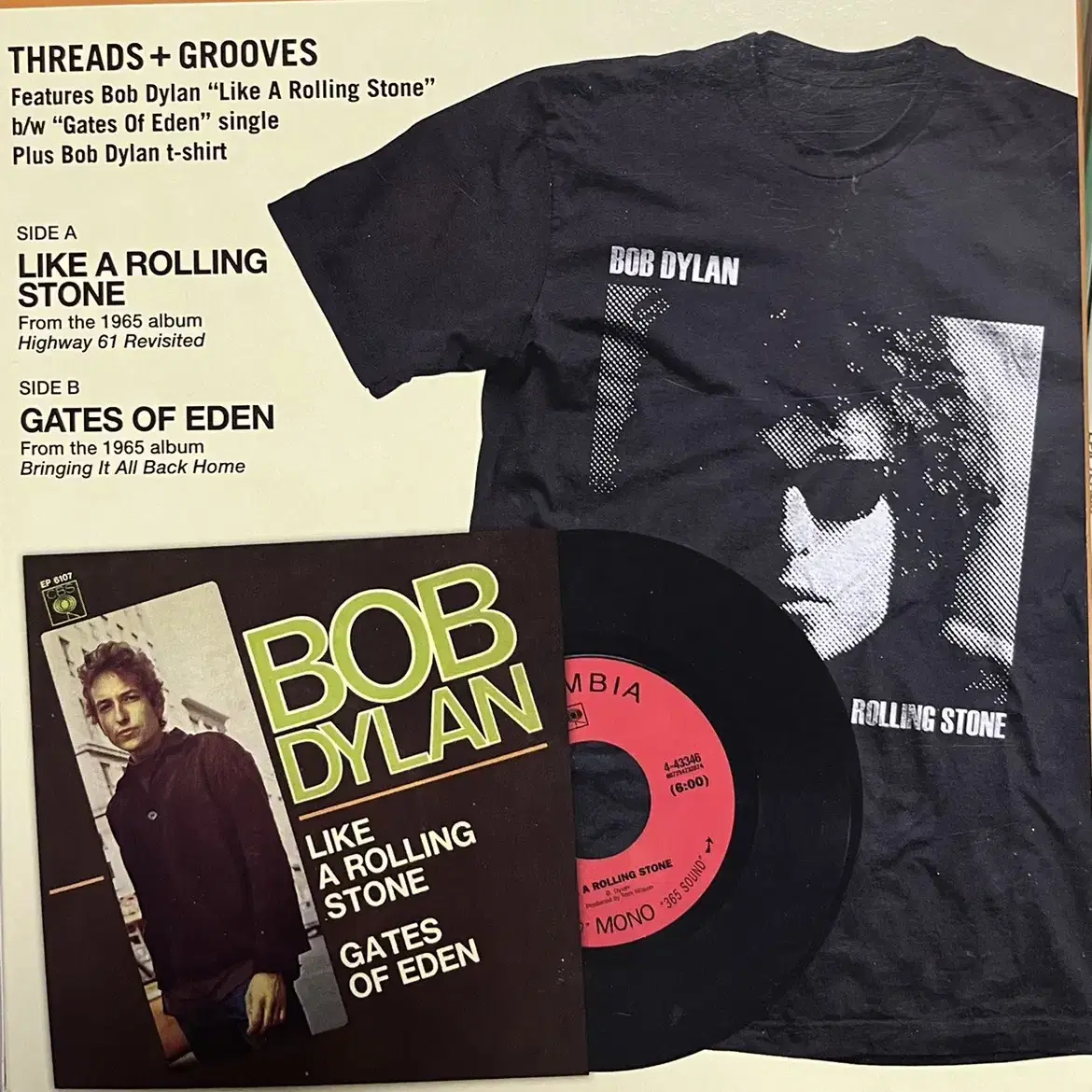 밥딜런 Bob Dylan -Like A Rolling Stone lp