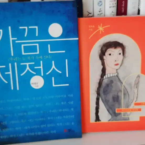 가끔은 제정신 .거의 새책 7000원 .여자의 미술관 8000원