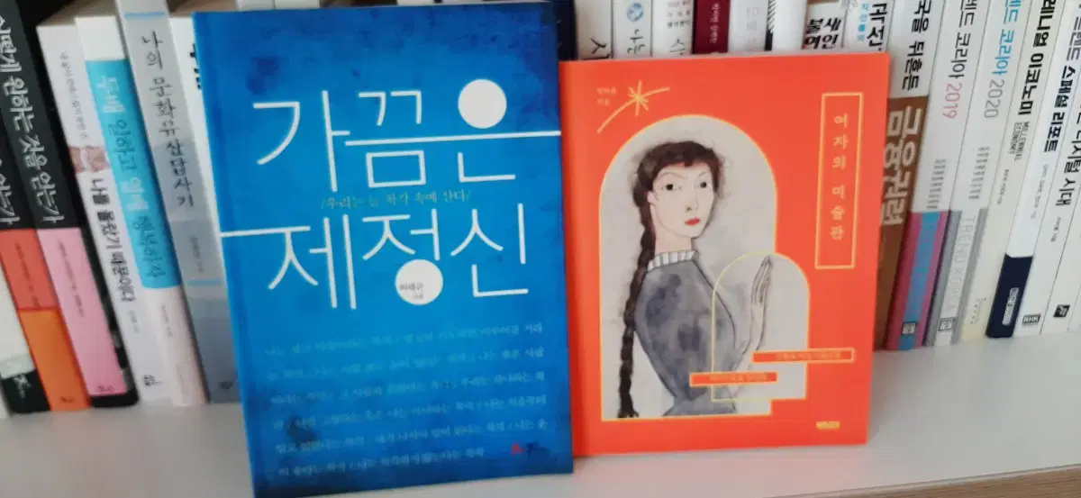 가끔은 제정신 .거의 새책 7000원 .여자의 미술관 8000원