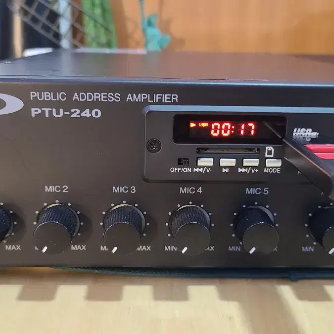 E.W PUBLIC AMPLIFIER PTU240