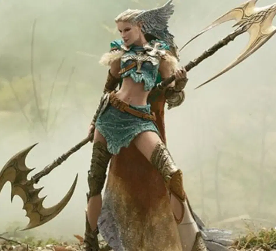 SpawnSeries 22 VikingE.JI -Female Warrior Valkyrie -StatusGood