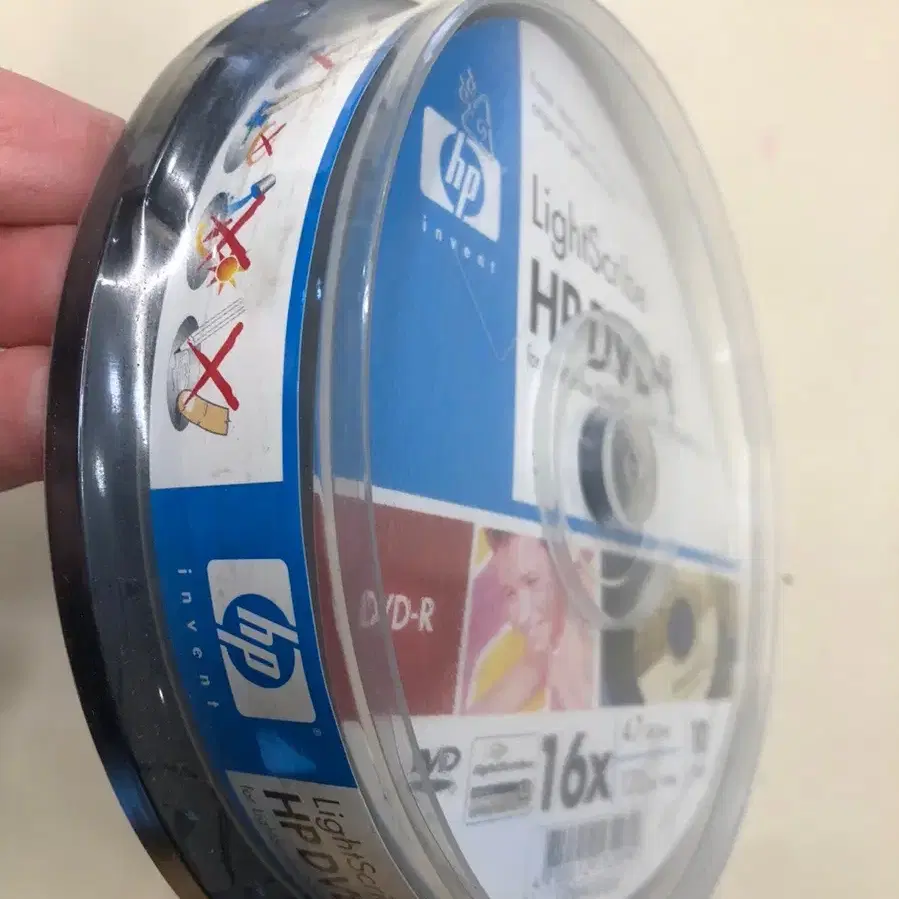 HP DVD-R 공CD