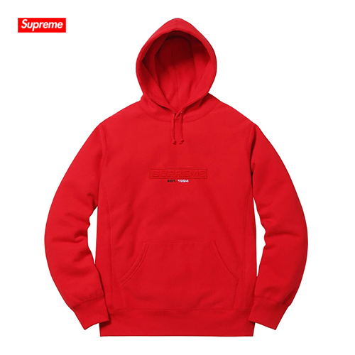 [XL] 슈프림 엠보스 로고 후드 | Supreme Embossed