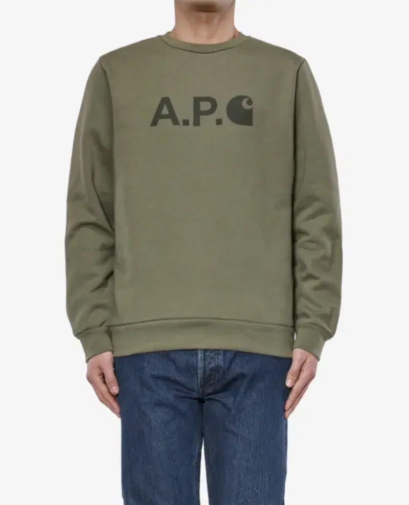 칼하트APC 아페쎄 맨투맨 L (정가 265,000원)