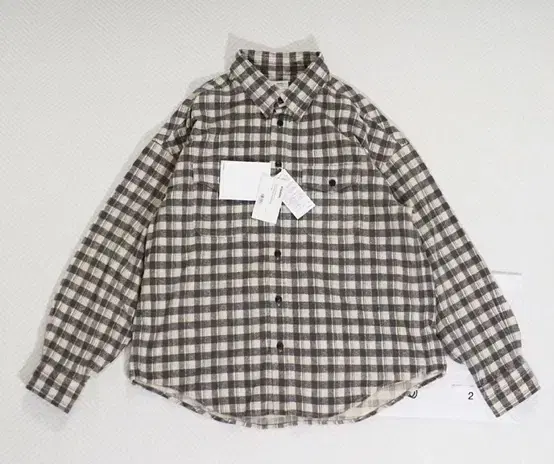 [2]비즈빔 22aw Pioneer Khadi Check Shirt 셔츠