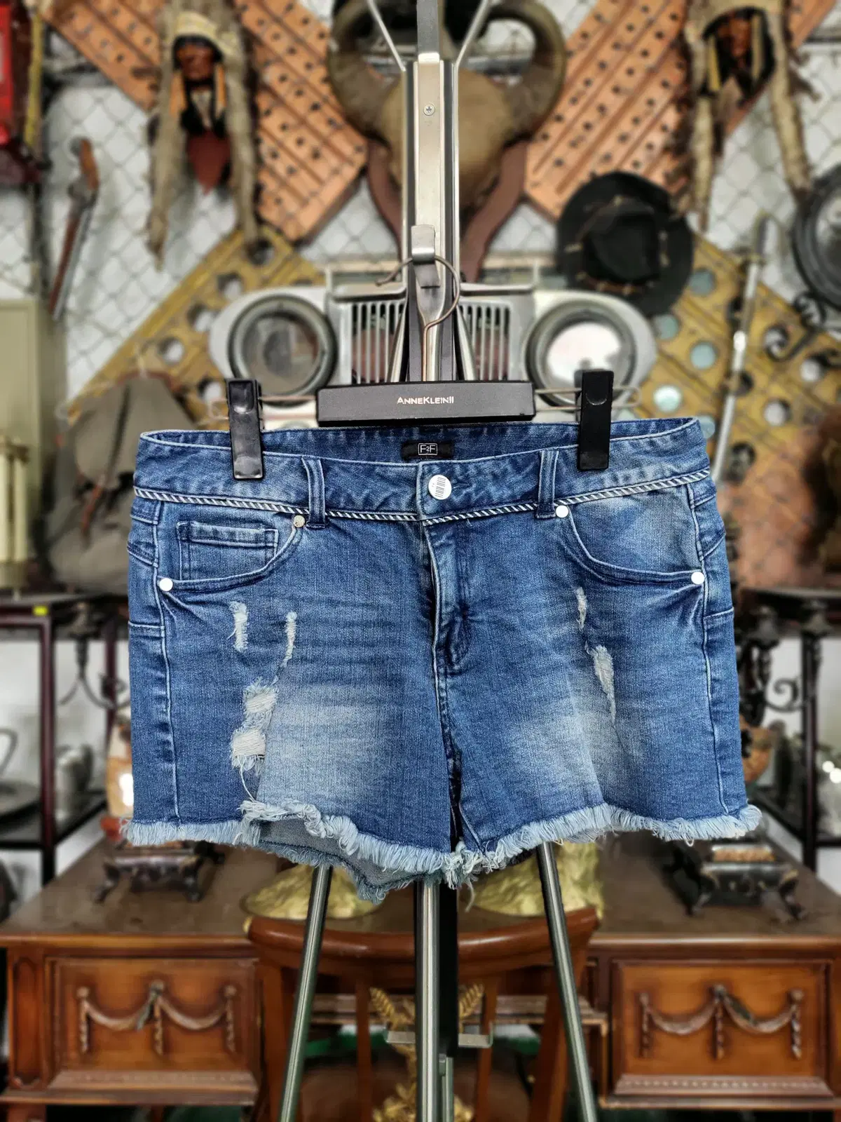 F2F Zhongcheng Denim Hot Pants Vahn