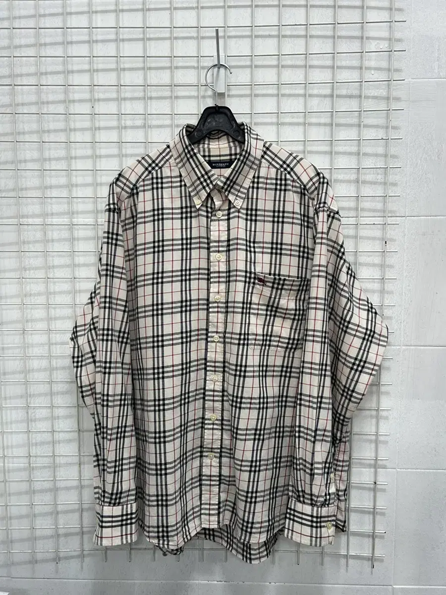 [Burberry] Men's Vintage nova Check Shirt 105