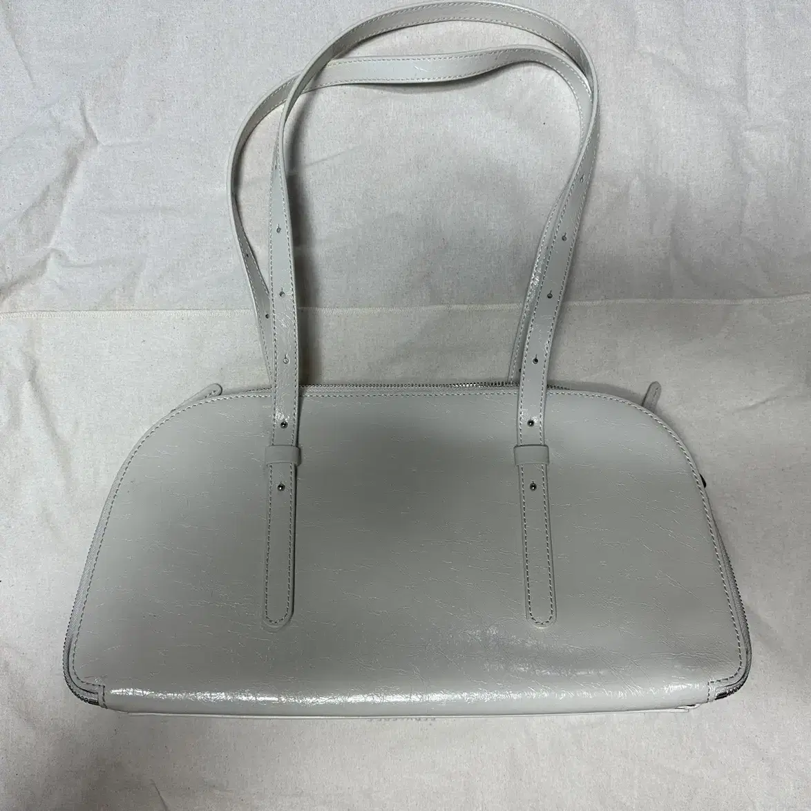 Broad Tote Mini Bag Pale Stone