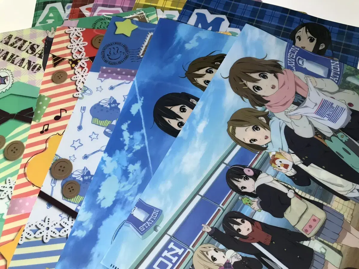 Sell by 8/4) Keon Clear File L-Holder l-holder File Mio Azusa