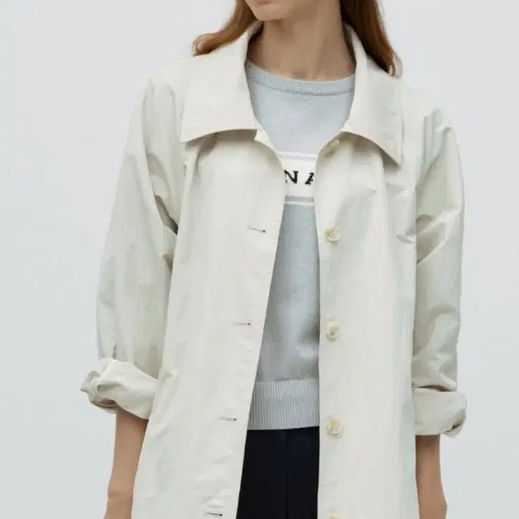 DEPOUND classic half trench coat - i