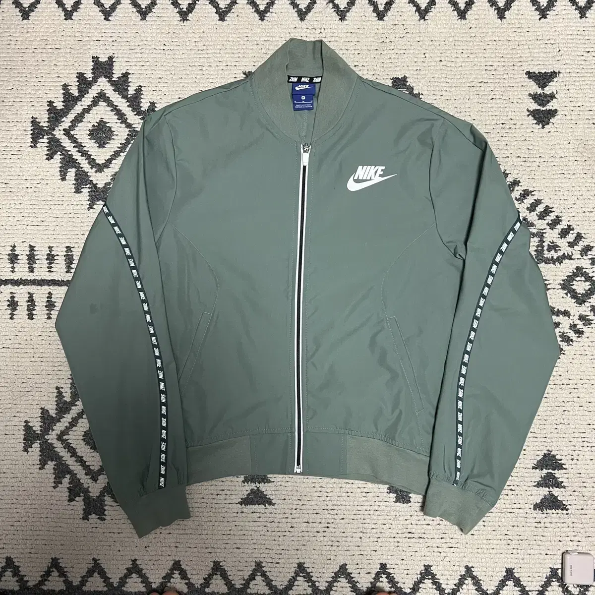 Wms Nike Sideline Taping Woven Windbreaker