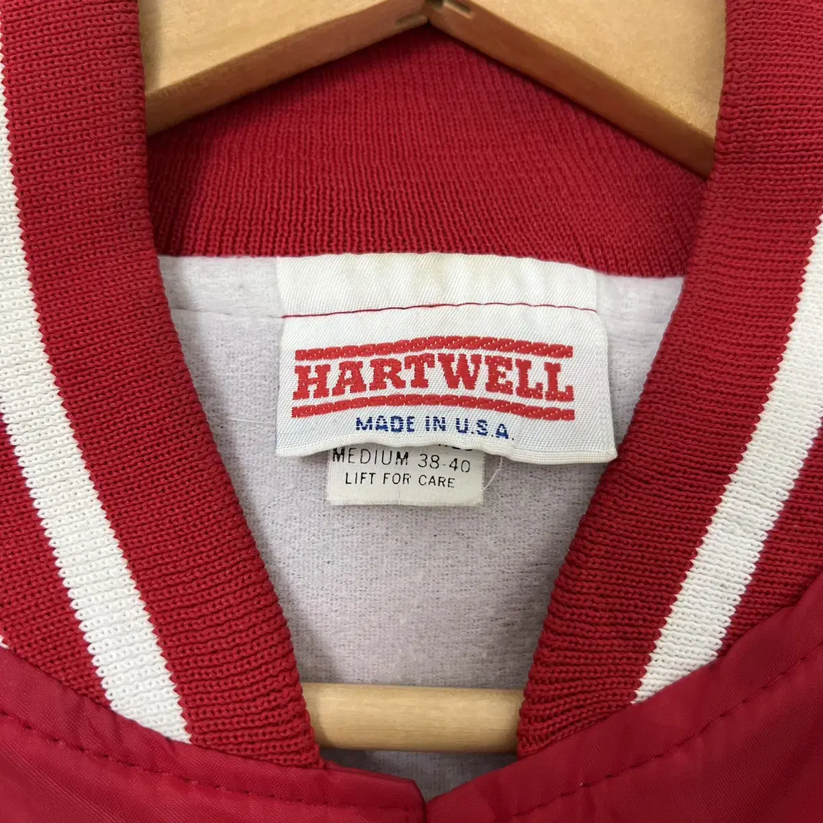 1980s USA Hartwell 사틴 자켓