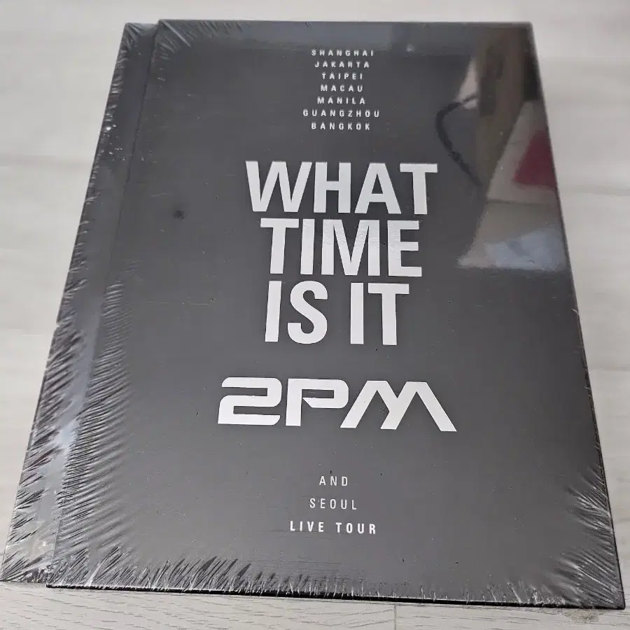 2pm  WHAT TIME IS IT  미개봉