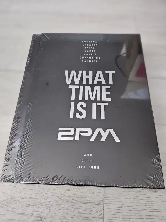 2pm  WHAT TIME IS IT  미개봉