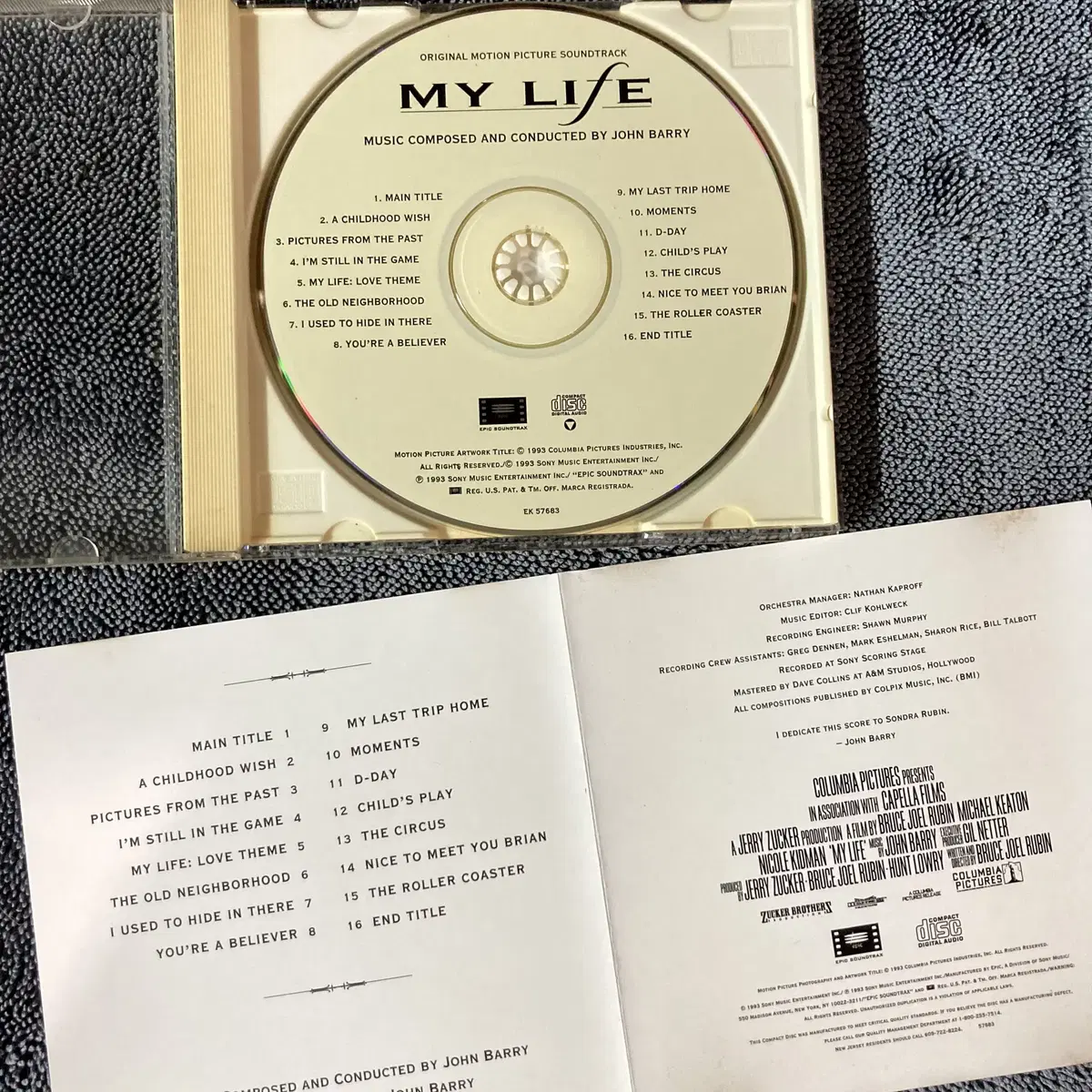 [무료드림/CD] 마이 라이프 My Life 영화음악 OST