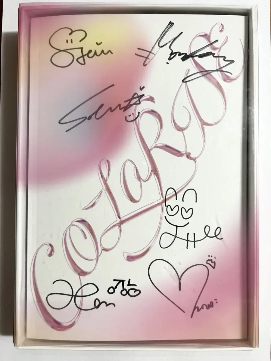 WEEKLY autographed signature non-sale album