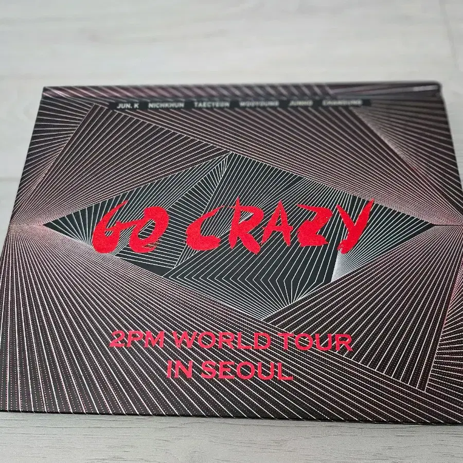 2pm GO CRAZY DVD 외 준호 상상 솔로앨범