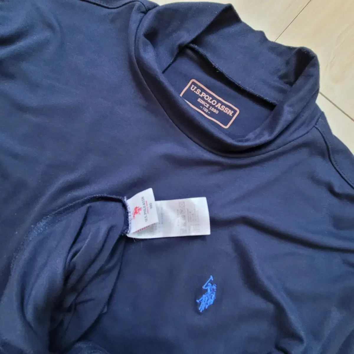 LUS POLO ASSN 폴로 어쏘시에이션 네이비 반폴라티