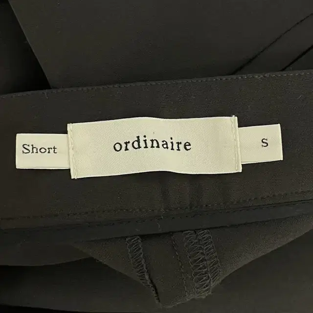 가내스라 ordinaire 스카치 슬랙스 다크브라운 숏 S