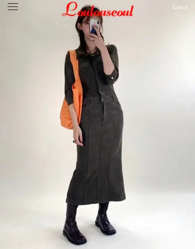 루루서울 점프수트드레스 Old Fashion Jump Suit Dress