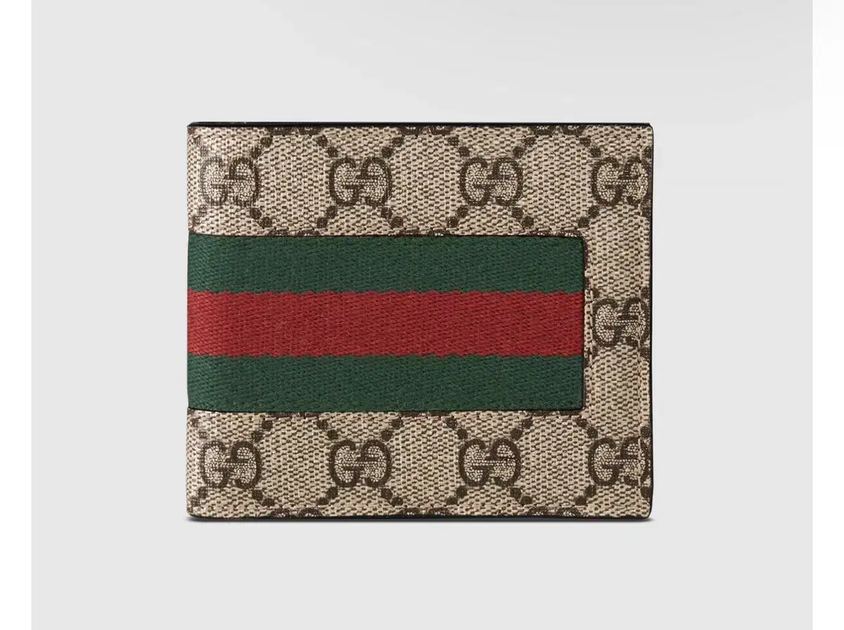 Gucci GG Supreme new Web Three-Wire Wallet