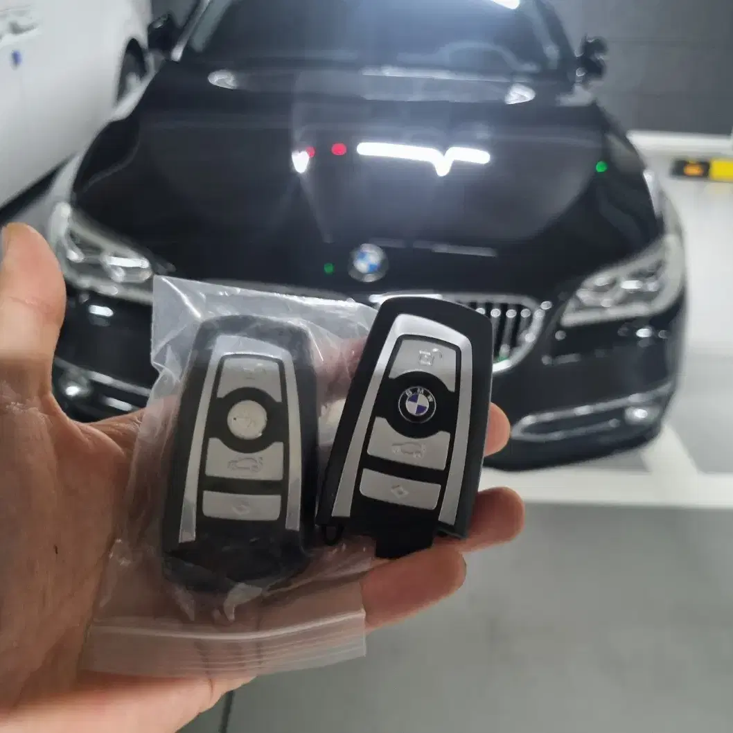 의정부시 BMW 폴딩키 구형키 복사/제작 낡은케이스 교체 수리 점검