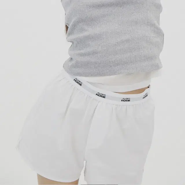 아밤 쇼츠 Banding Trunk Shorts White