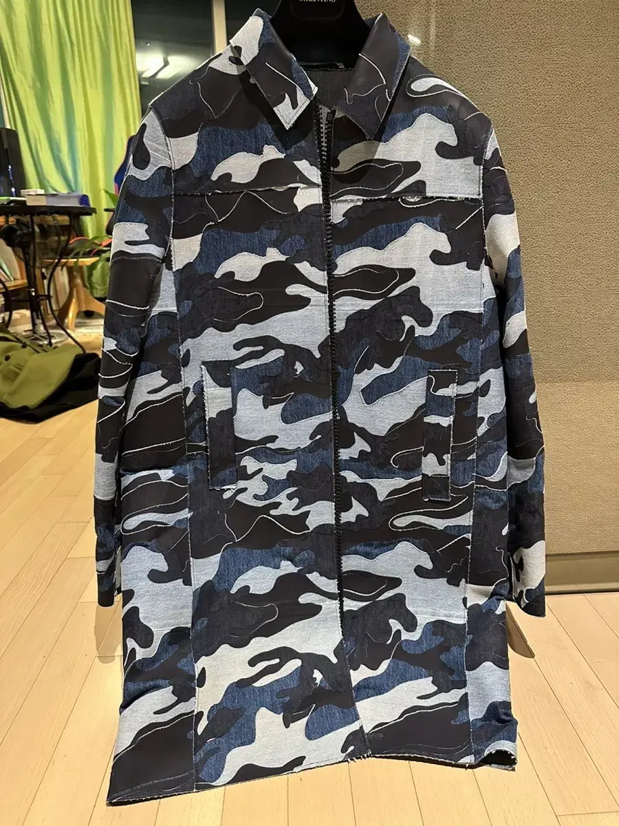 Valentino camo coat