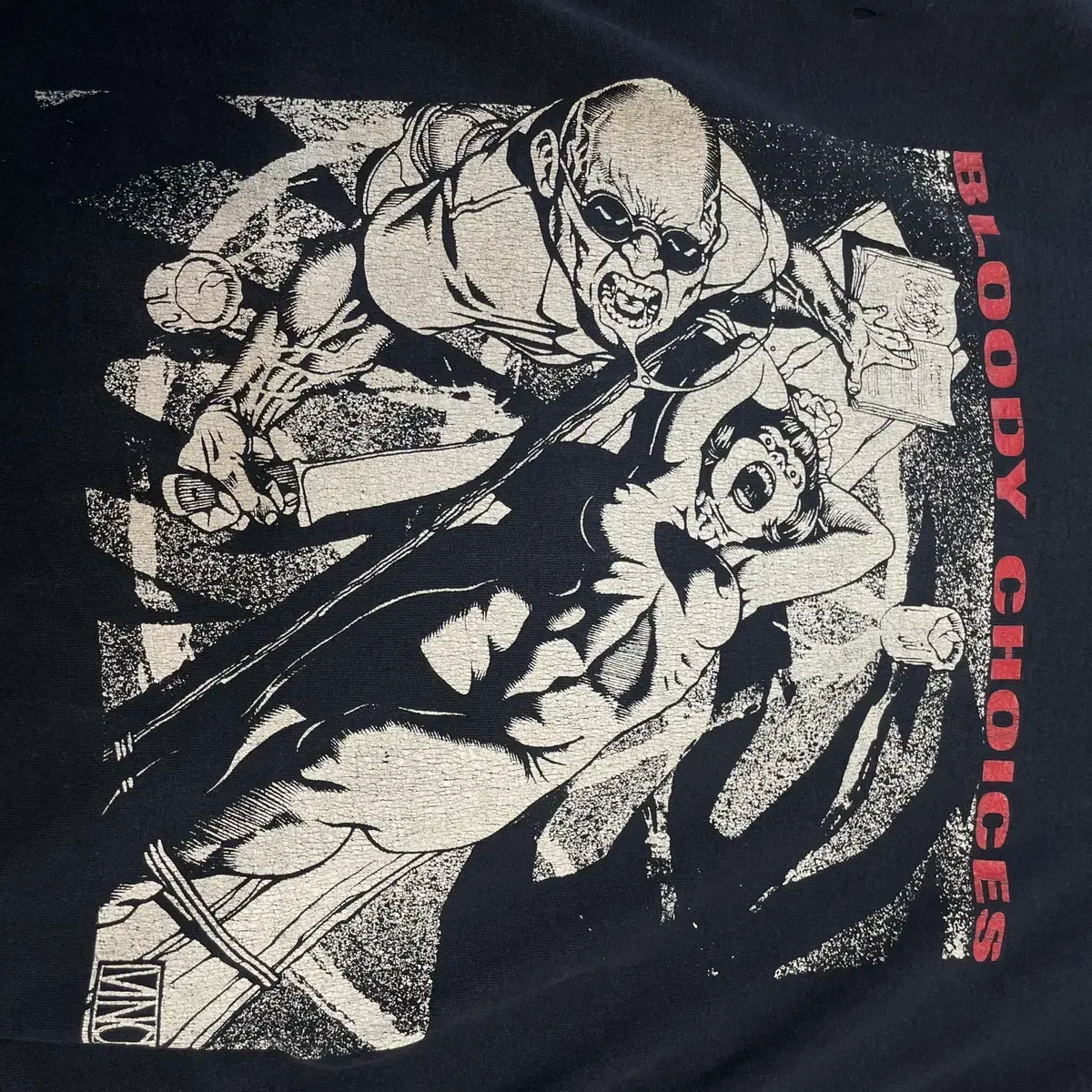 Vintage 90s Asmodeus Bloody Choices tee