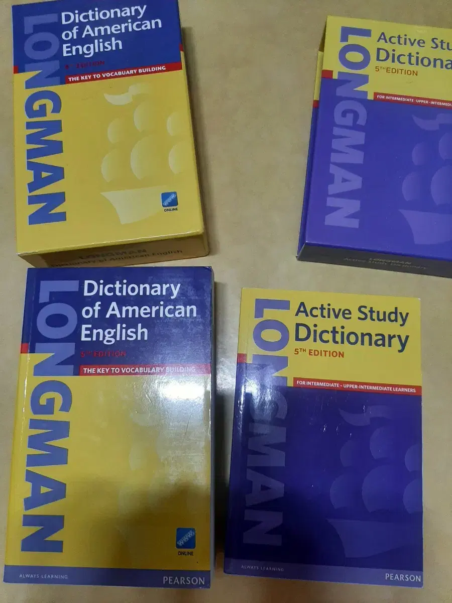 Two Longman dictionaries in bulk