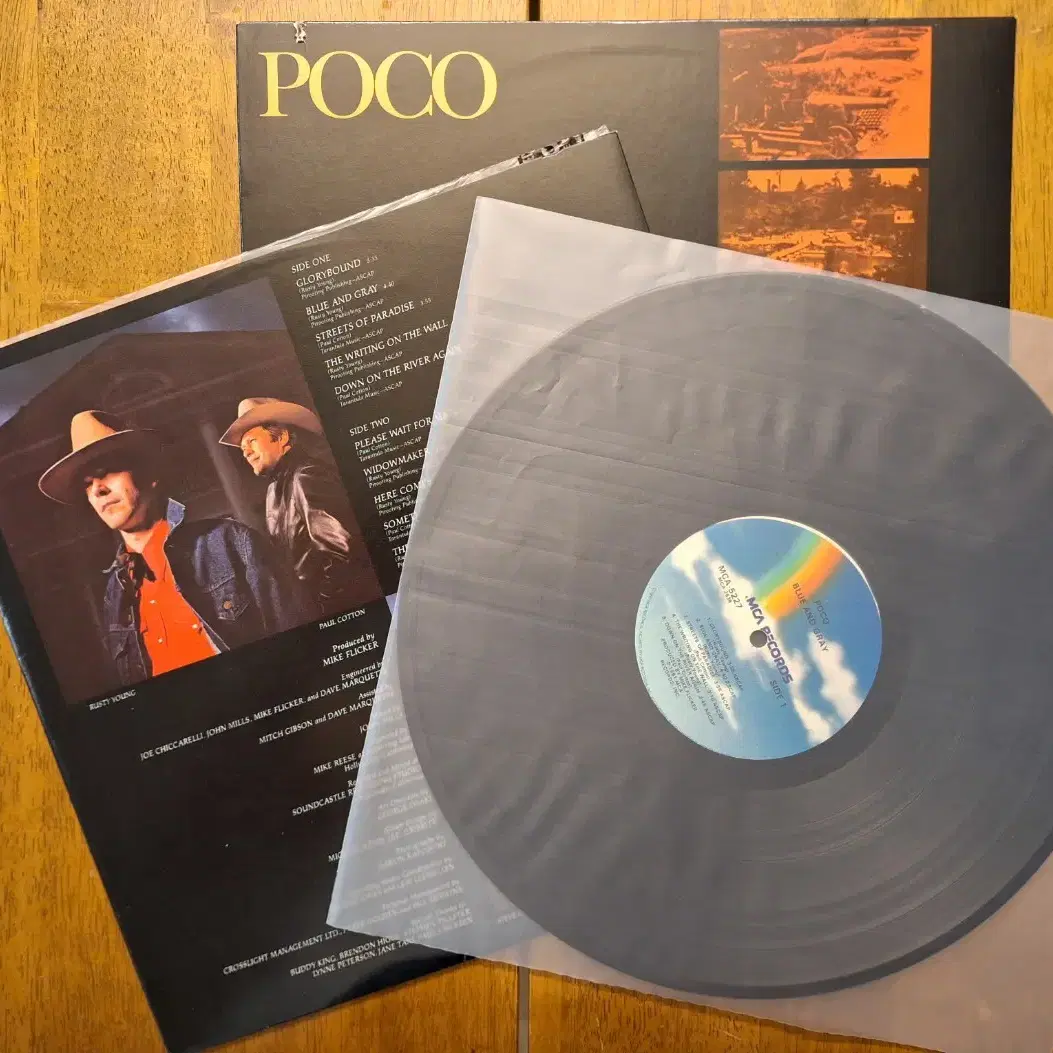 미국원반/Poco - blue and gray LP