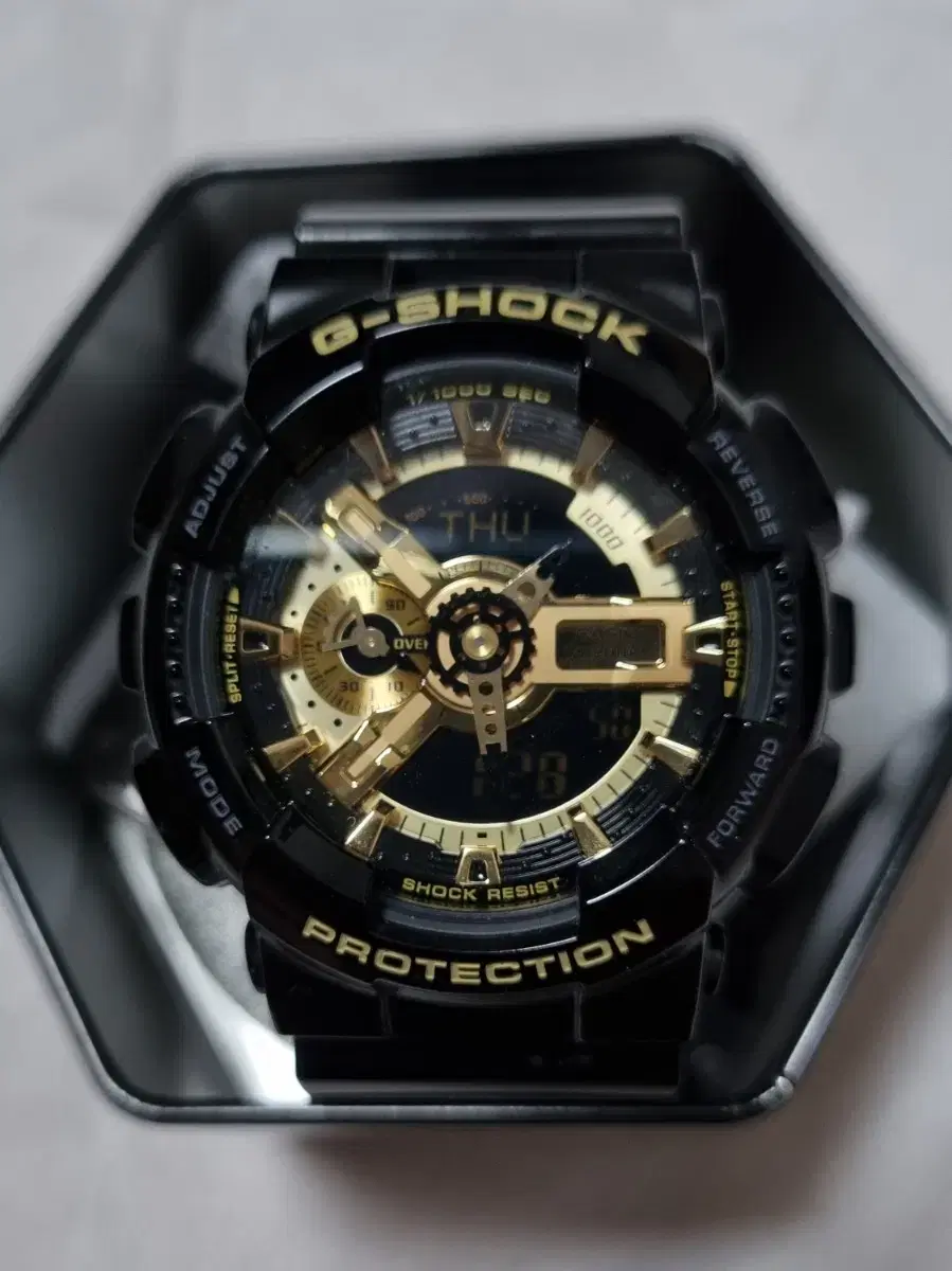 [G-SHOCK] 지샥 빅페이스 시계 흑금