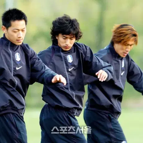 판완)) 04-06 나이키 한국 축구 국대 웜업 풀집업 KFA 선수지급