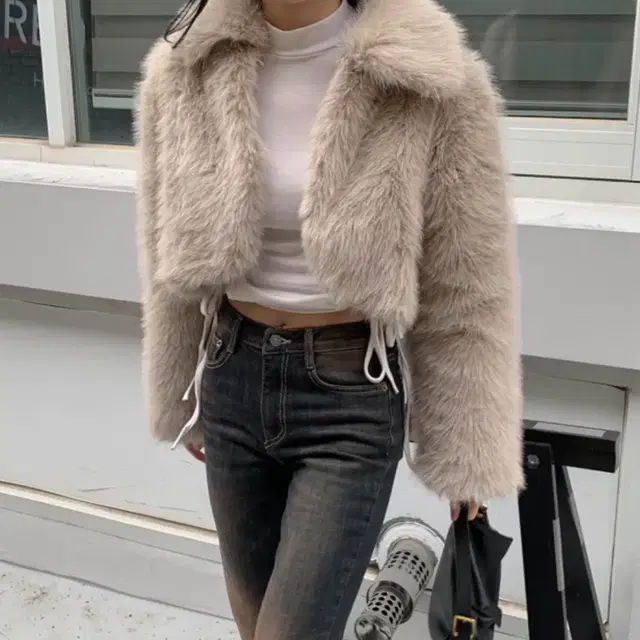 mini fur jacket 퍼자켓 (새상품)