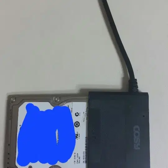 2.5인치 외장하드 케이스  및  USB to SATA3