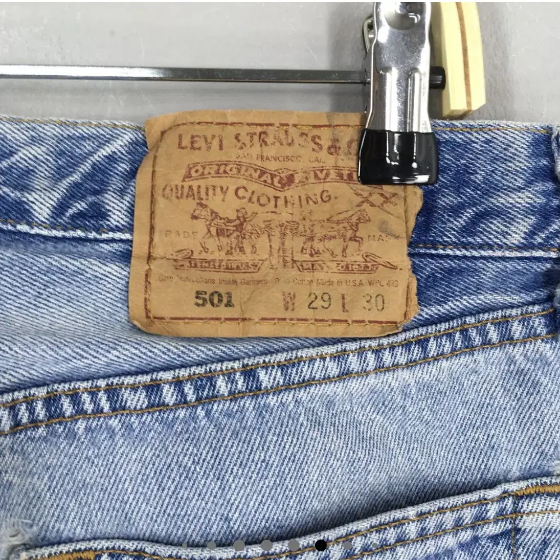 Levis 90s 빈티지 리바이스 501 청바지