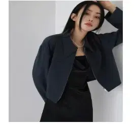 Claw Wide kara Cropped Jacket