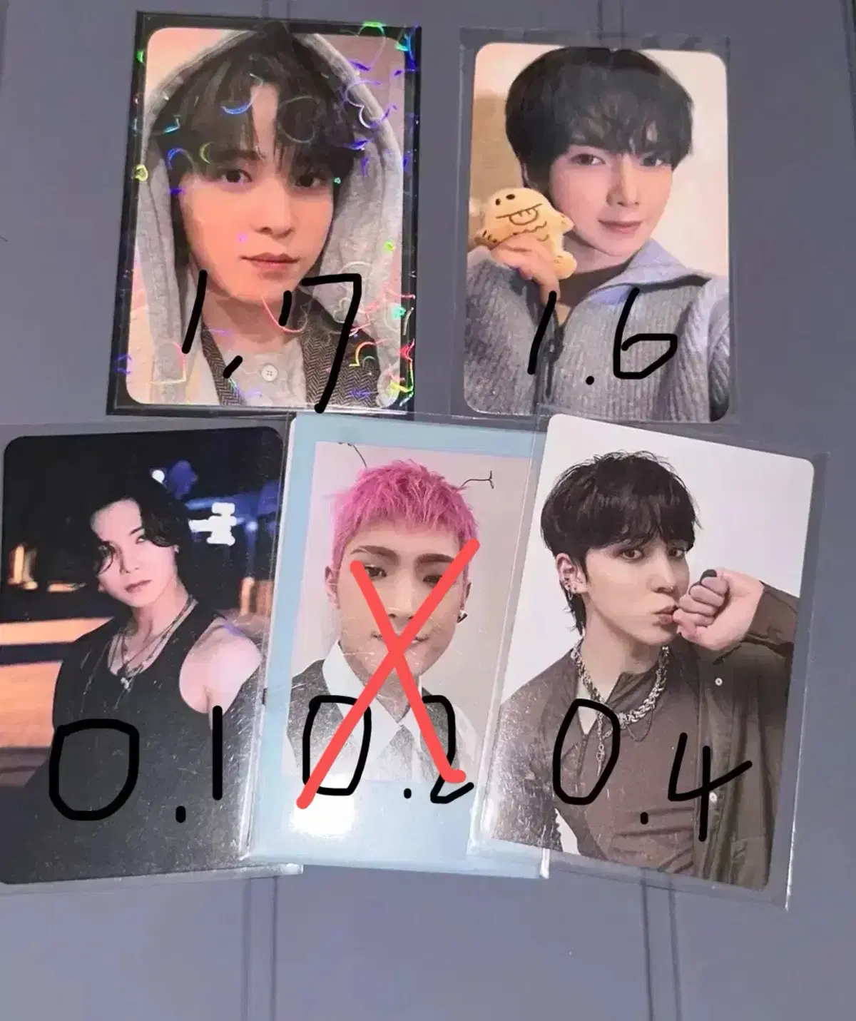 ateez photocard wts