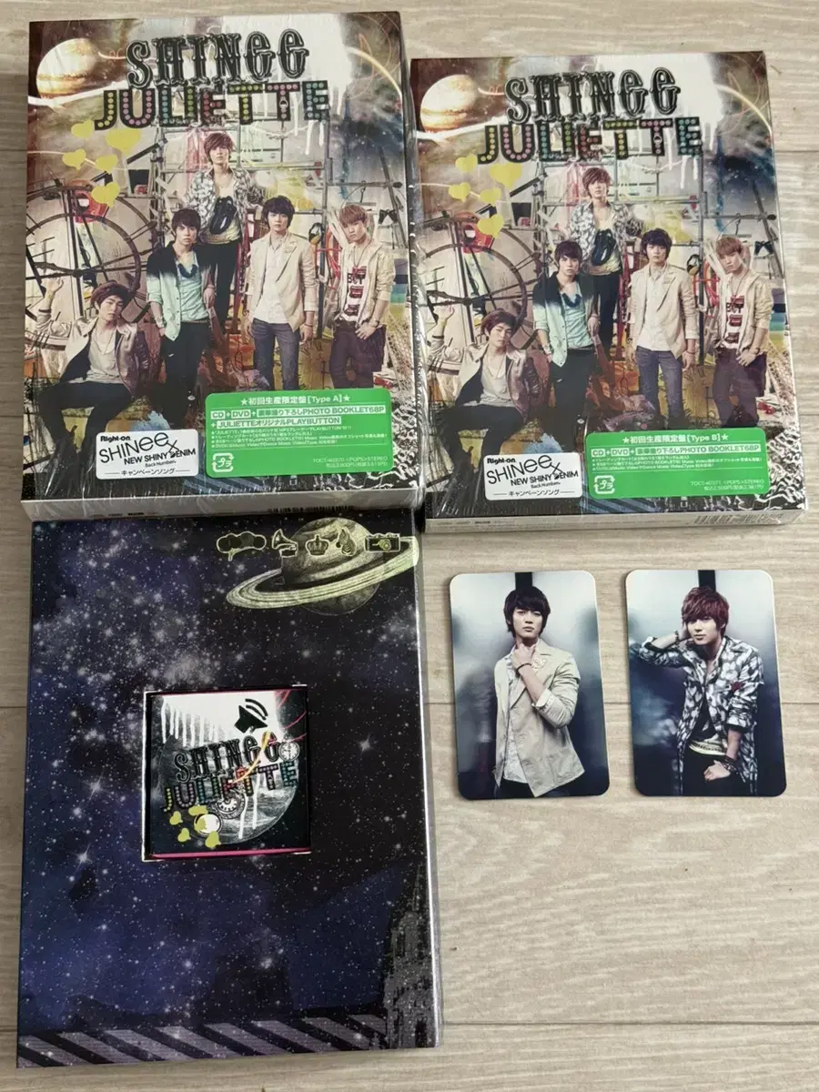 SHINee JULIET Limited A,B Bulk WTS