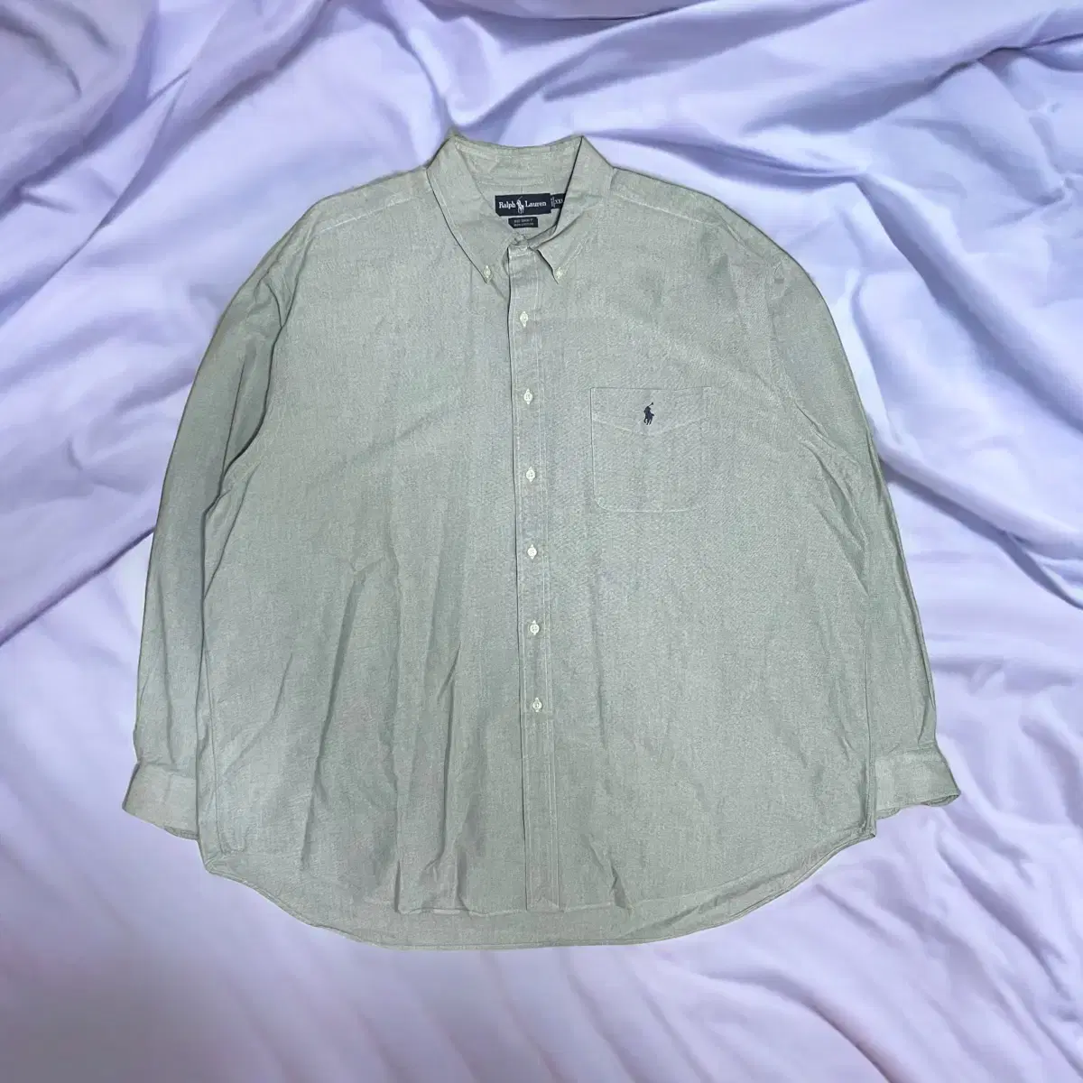 Polo Ralph Lauren BIG SHIRT Solid Green