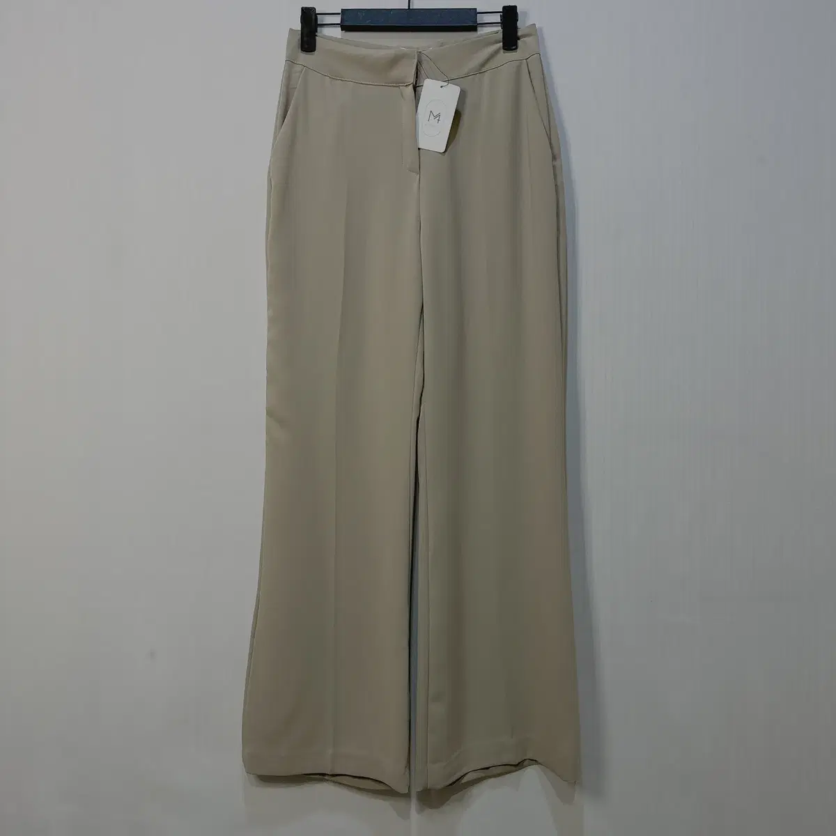 Women) New Products/Chalang Poly semi Bootcut Slacks (55-66)